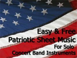 Free Patriotic Sheet Music Image